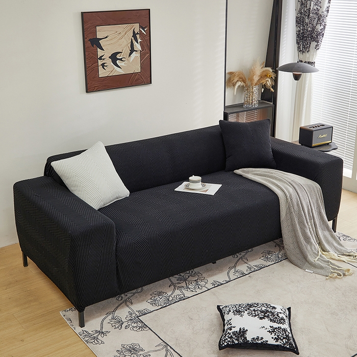 91家纺网 家纺一手货源 找家纺 （总）飞翔家纺沙发套 2025新款人字格沙发套