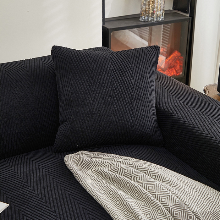 91家纺网 家纺一手货源 找家纺 （总）飞翔家纺沙发套 2025新款人字格沙发套