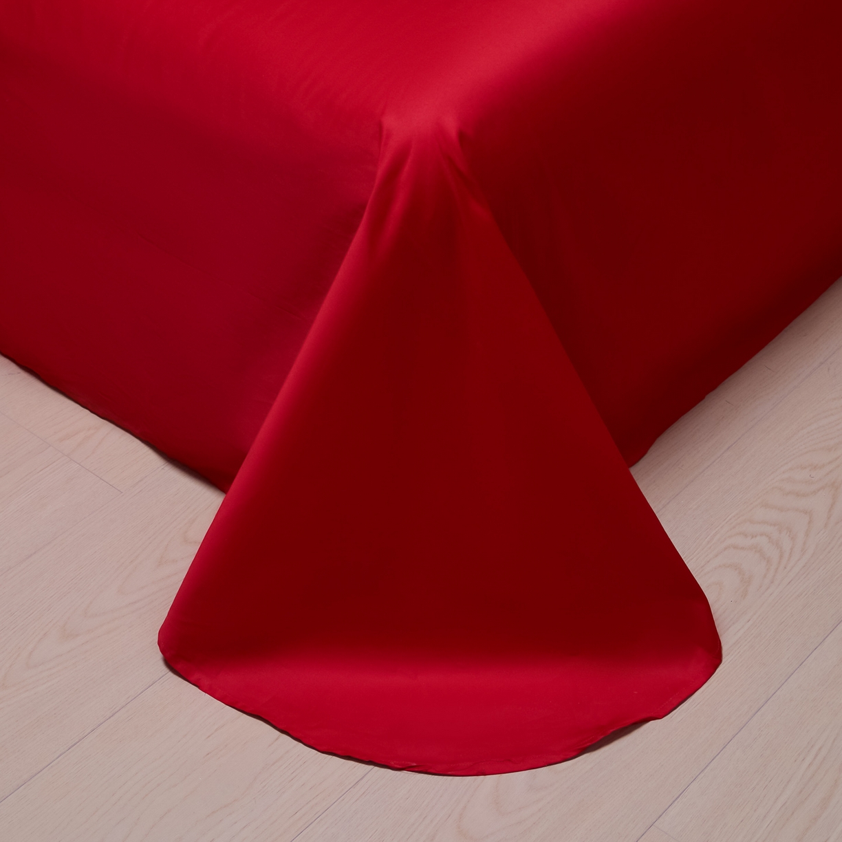 91家纺网 家纺一手货源 找家纺 欧乐蒂-2025新款-亲肤棉简约刺绣四件套 玫瑰