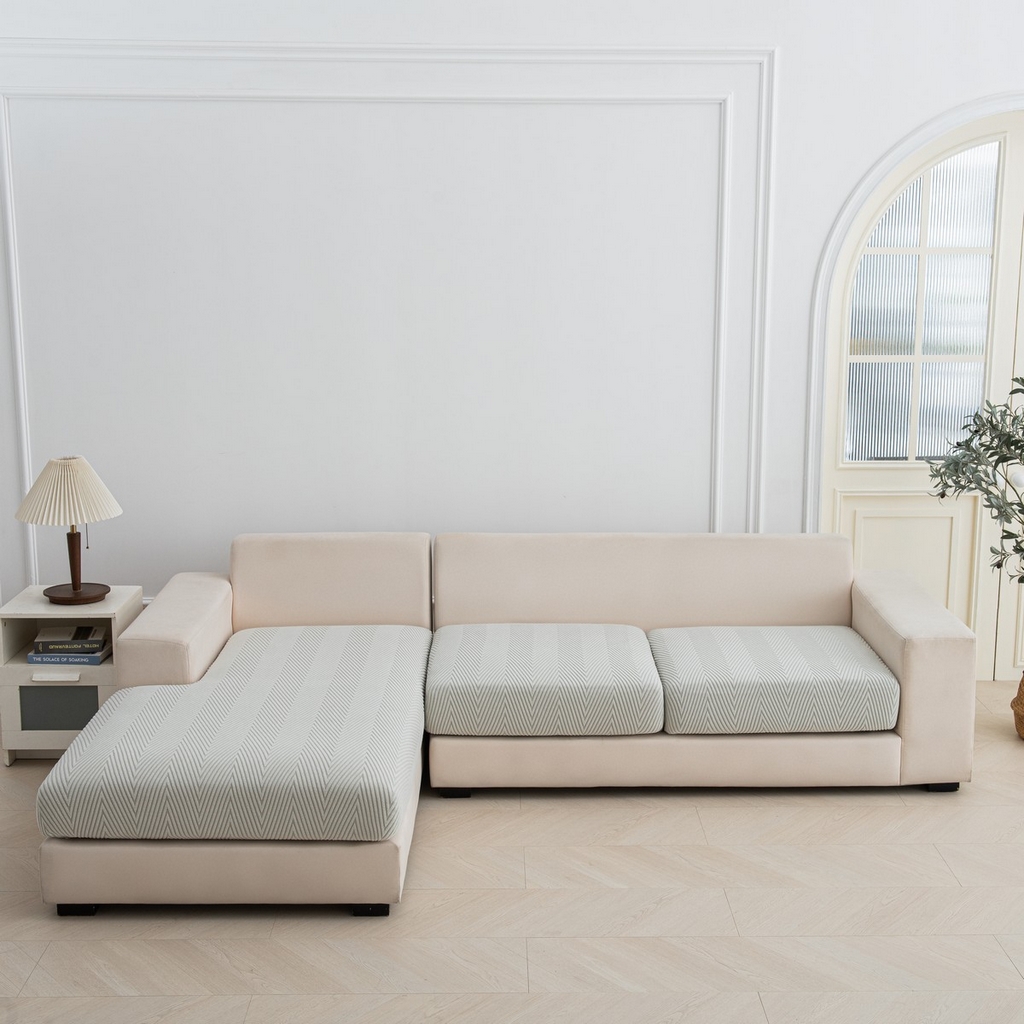 91家纺网 家纺一手货源 找家纺 （总）飞翔家纺沙发套 2025新款人字格坐垫套