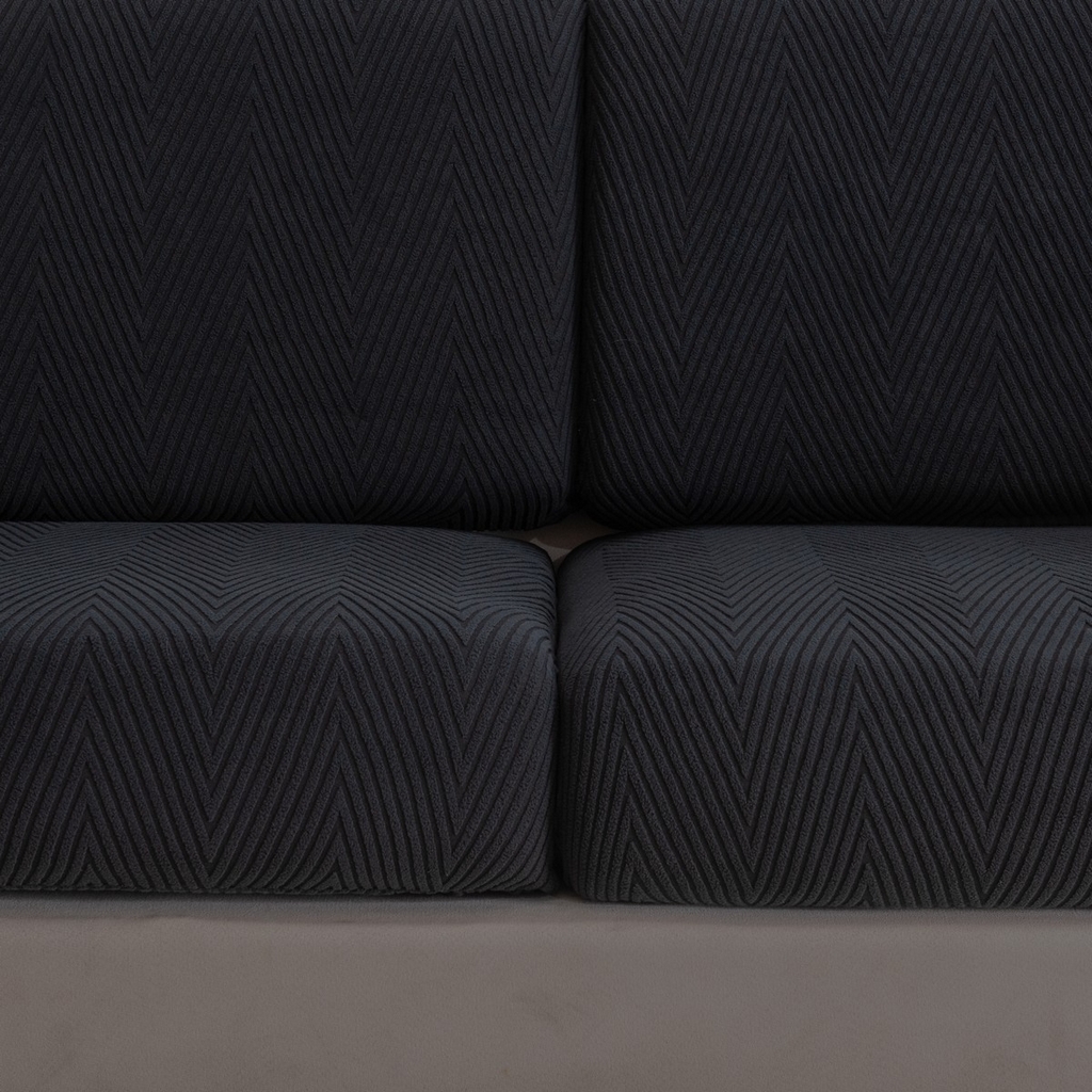 91家纺网 家纺一手货源 找家纺 （总）飞翔家纺沙发套 2025新款人字格坐垫套