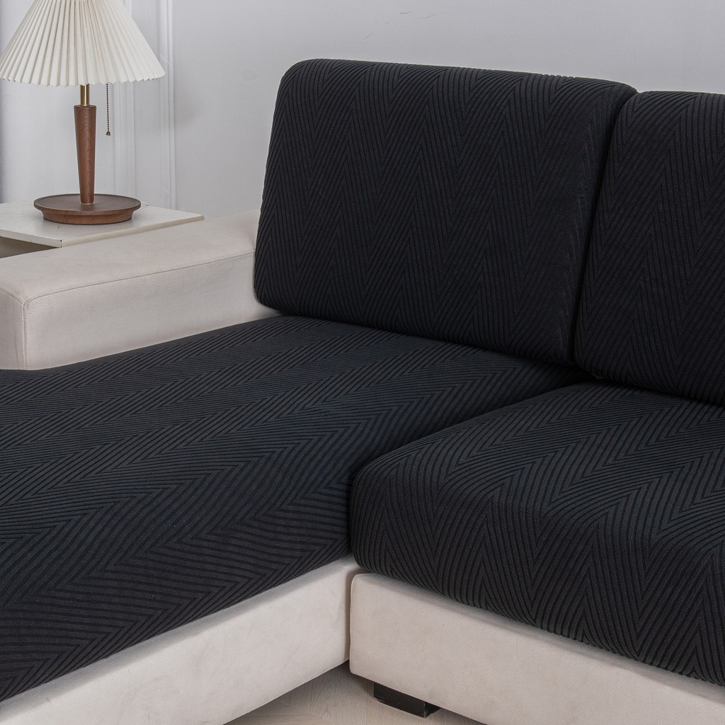 91家纺网 家纺一手货源 找家纺 （总）飞翔家纺沙发套 2025新款人字格坐垫套