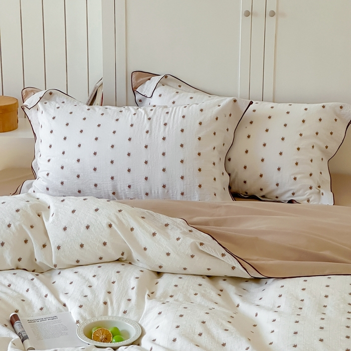 （总）觅糖家纺 2025新款亲肤舒适水洗棉密拷提花四件套（会员-10元 控价劵后不得低于188/248/268）