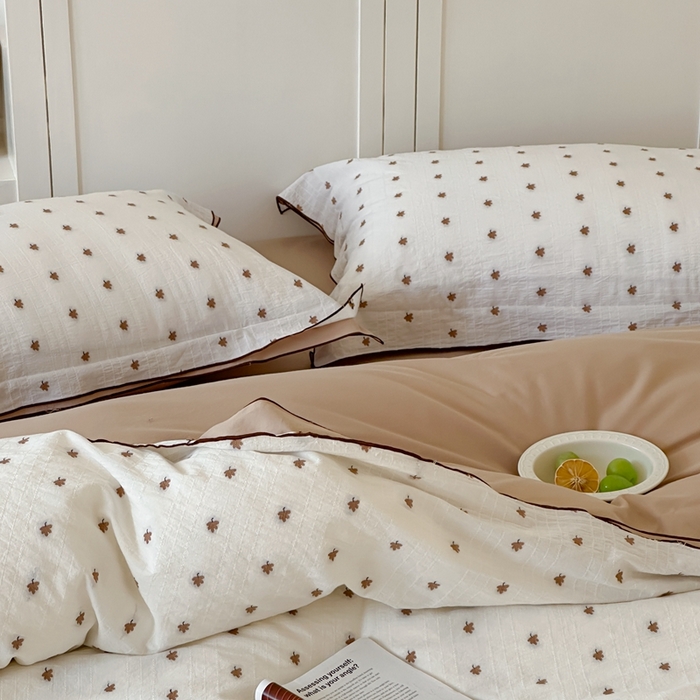 91家纺网 家纺一手货源 找家纺 （总）觅糖家纺 2025新款亲肤舒适水洗棉密拷提花四件套（会员-10元 控价劵后不得低于188/248/268）