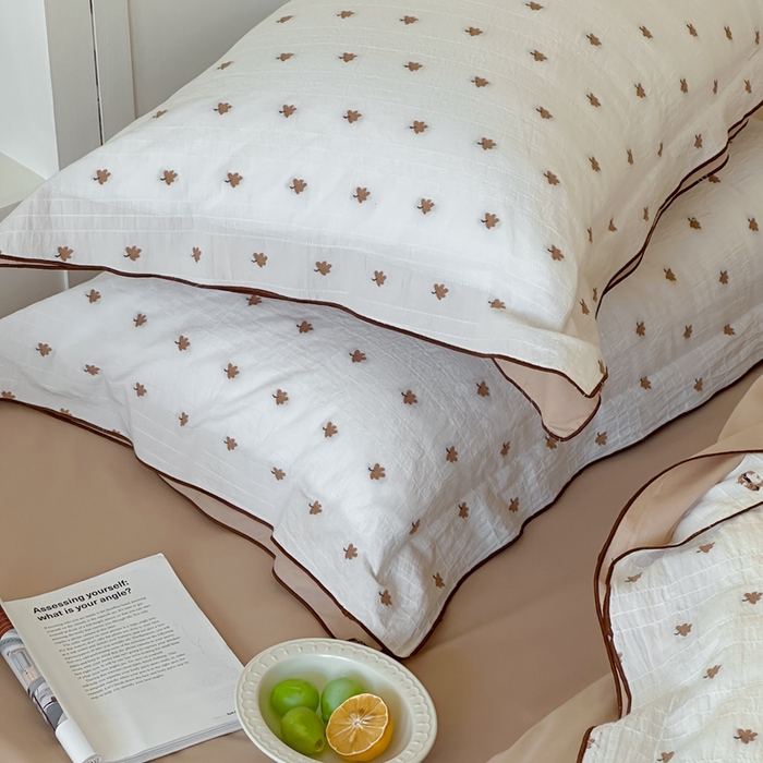 91家纺网 家纺一手货源 找家纺 （总）觅糖家纺 2025新款亲肤舒适水洗棉密拷提花四件套（会员-10元 控价劵后不得低于188/248/268）