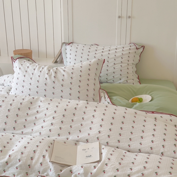 91家纺网 家纺一手货源 找家纺 觅糖家纺 2025新款亲肤舒适水洗棉密拷提花四件套（会员-10元 控价劵后不得低于188/248/268） 萝卜绿