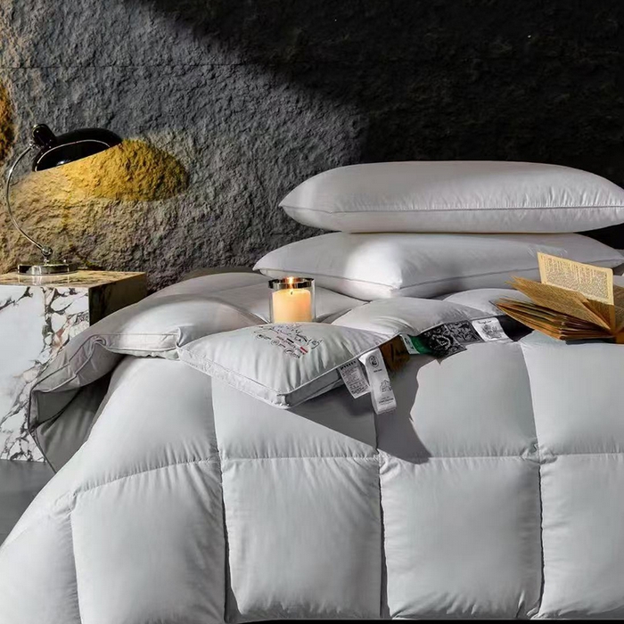 91家纺网 家纺一手货源 找家纺 （总）玖玖爱家纺 2025新款天丝糯棉鹅绒冬被被子被芯