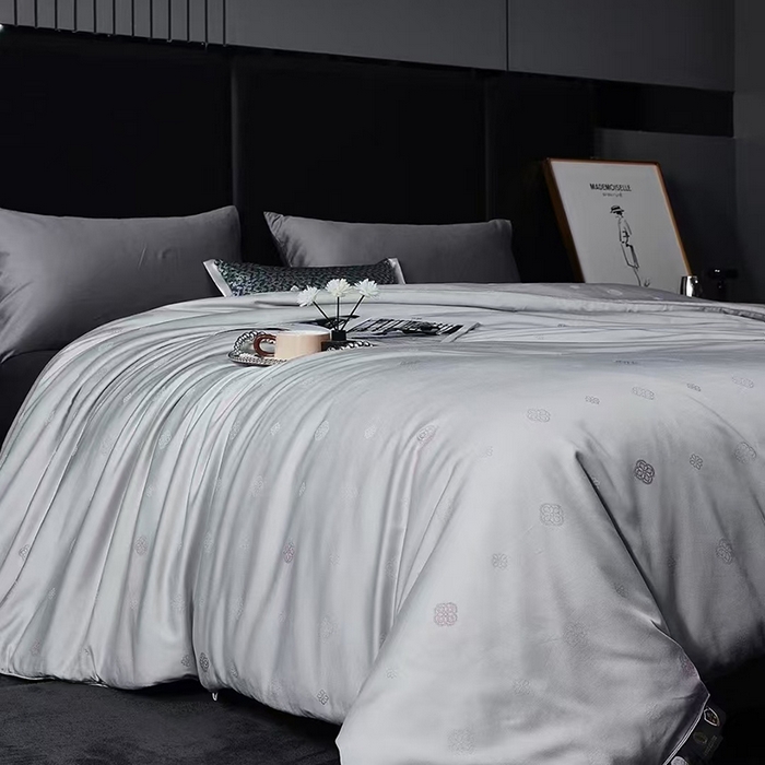 （总）玖玖爱家纺 2025新款桑蚕丝春秋四季被-柿柿如意