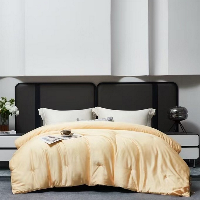 91家纺网 家纺一手货源 找家纺 （总）玖玖爱家纺 2025新款桑蚕丝春秋四季被-金玉满堂