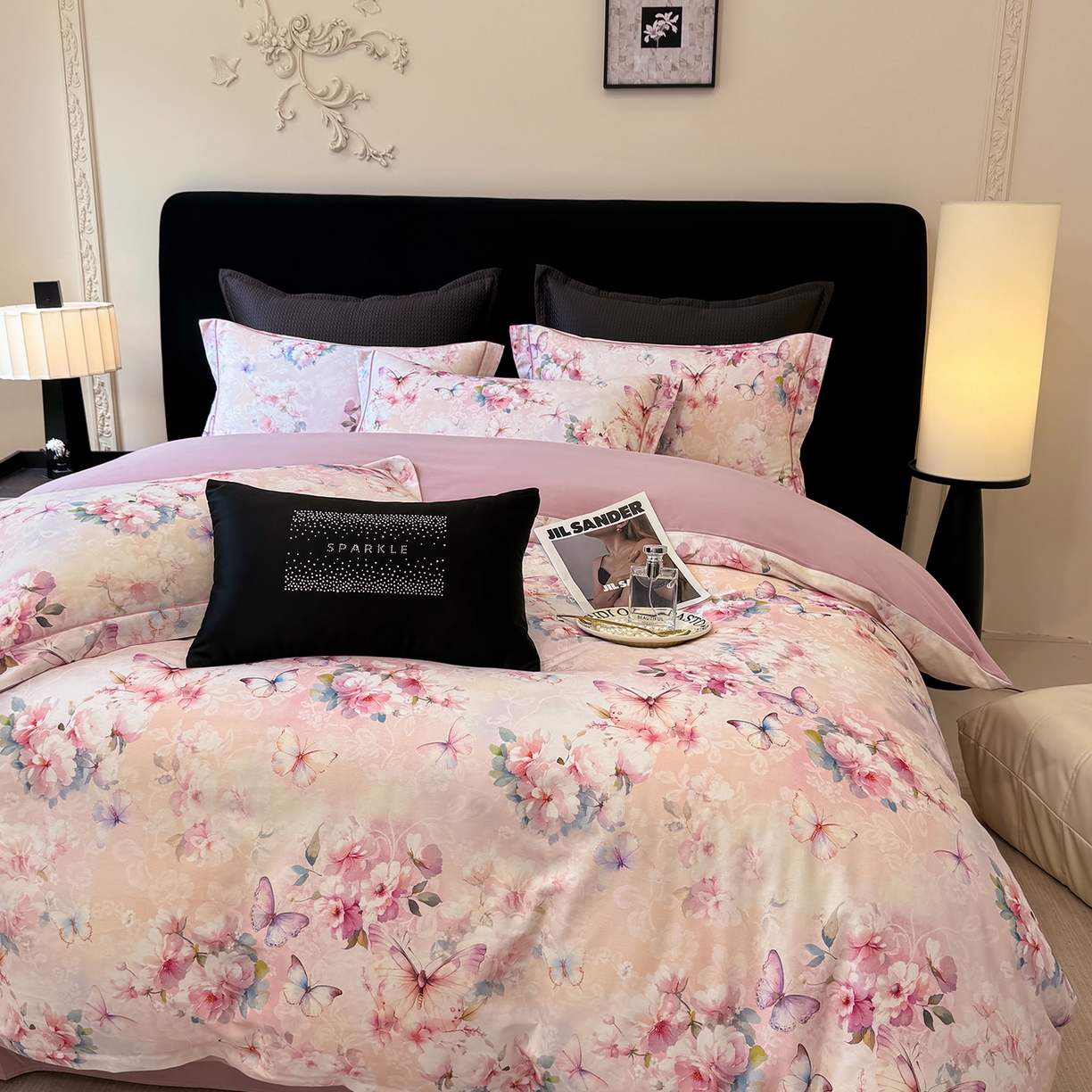 91家纺网 家纺一手货源 找家纺 （总）星座家纺 2025秋冬新款全棉磨毛数码印花四件套