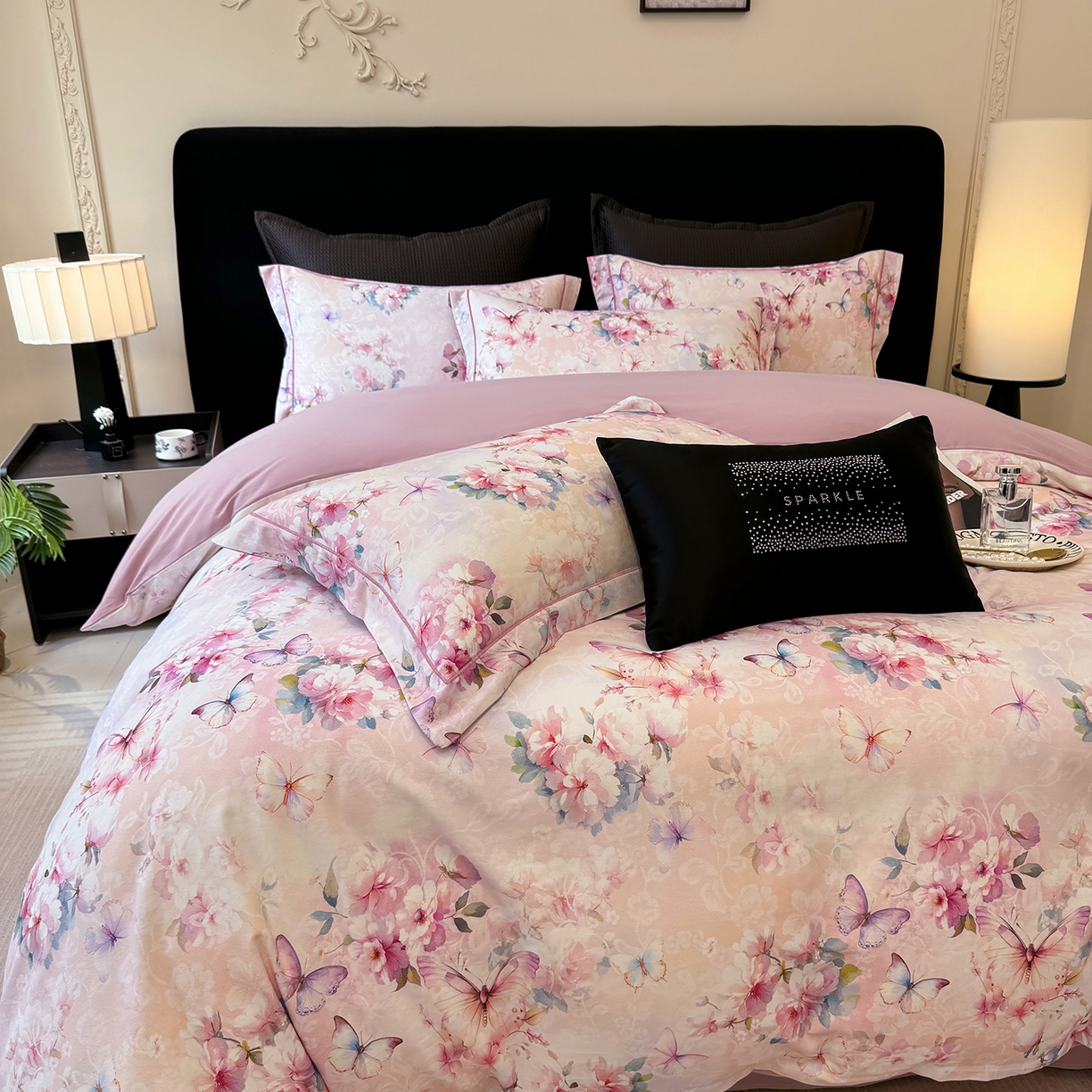 91家纺网 家纺一手货源 找家纺 （总）星座家纺 2025秋冬新款全棉磨毛数码印花四件套