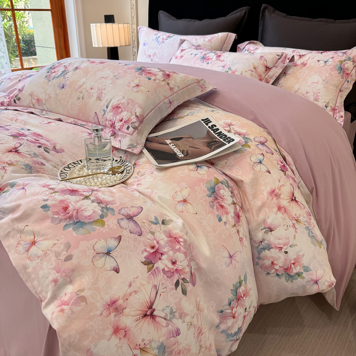 91家纺网 家纺一手货源 找家纺 （总）星座家纺 2025秋冬新款全棉磨毛数码印花四件套