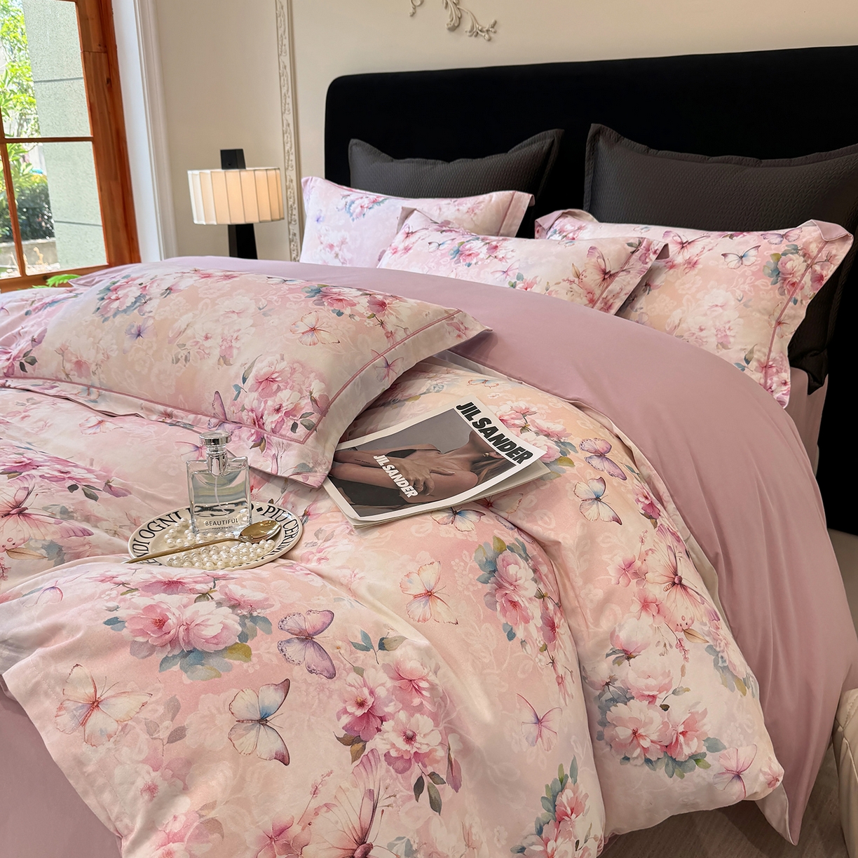 91家纺网 家纺一手货源 找家纺 （总）星座家纺 2025秋冬新款全棉磨毛数码印花四件套