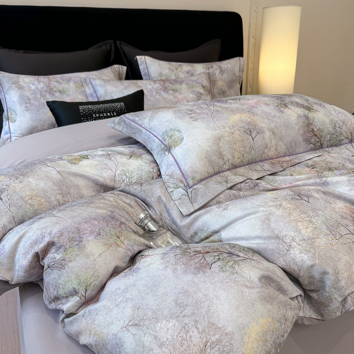 91家纺网 家纺一手货源 找家纺 （总）星座家纺 2025秋冬新款全棉磨毛数码印花四件套