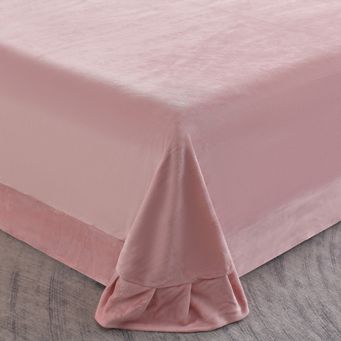 91家纺网 家纺一手货源 找家纺 妮恒美家纺 2025新款刺绣婴儿绒工艺四件套-艾琳系列 艾琳-豆沙