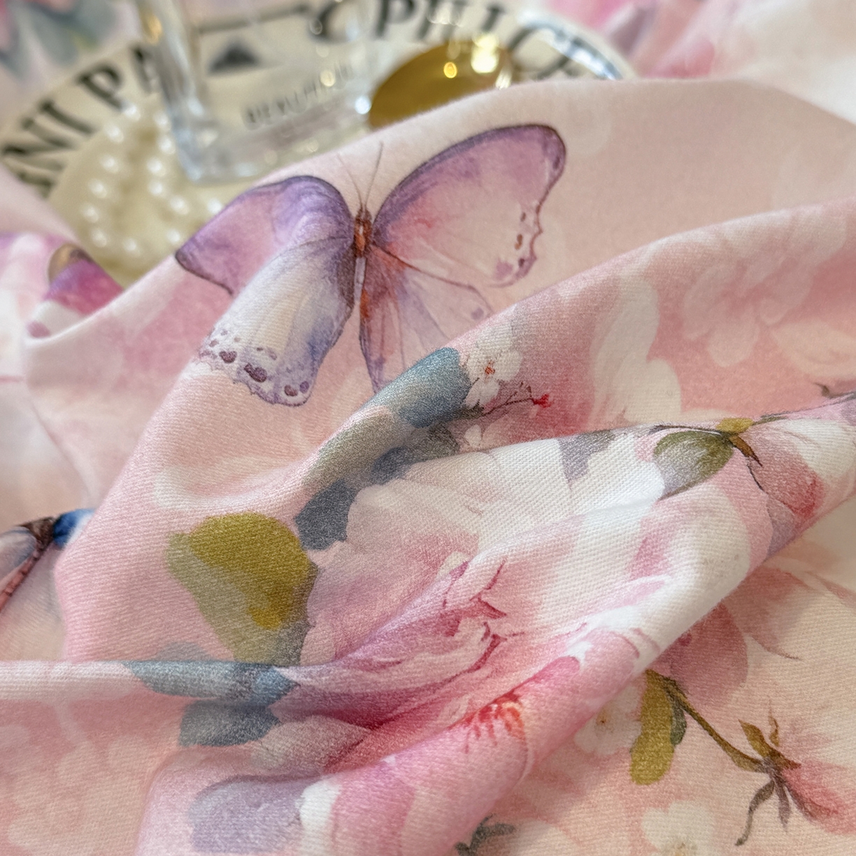 91家纺网 家纺一手货源 找家纺 星座家纺 2025秋冬新款全棉磨毛数码印花四件套 风止弦