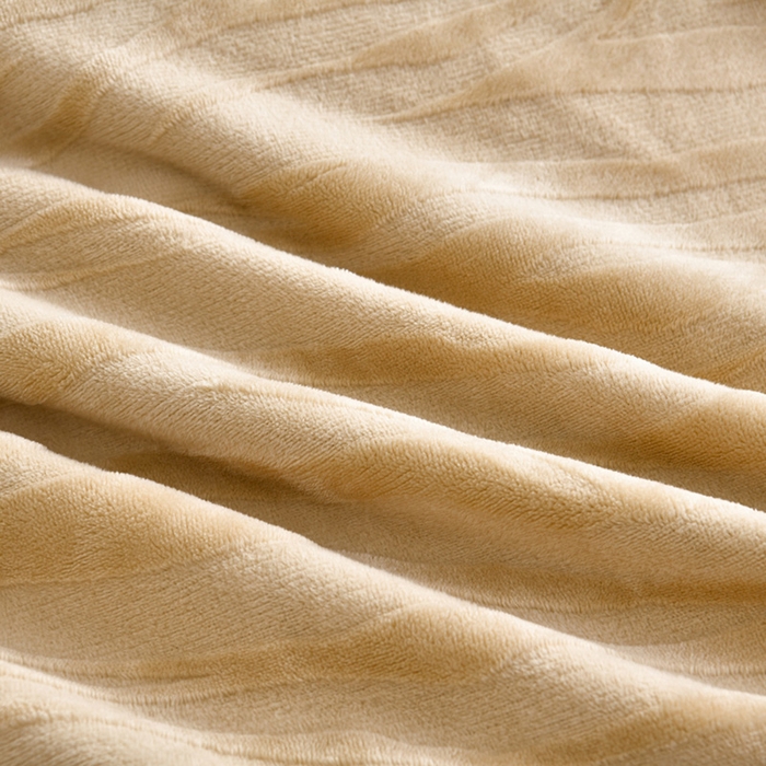 91家纺网 家纺一手货源 找家纺 妮恒美家纺 2025新款刺绣婴儿绒工艺四件套-艾琳系列 艾琳-奶咖