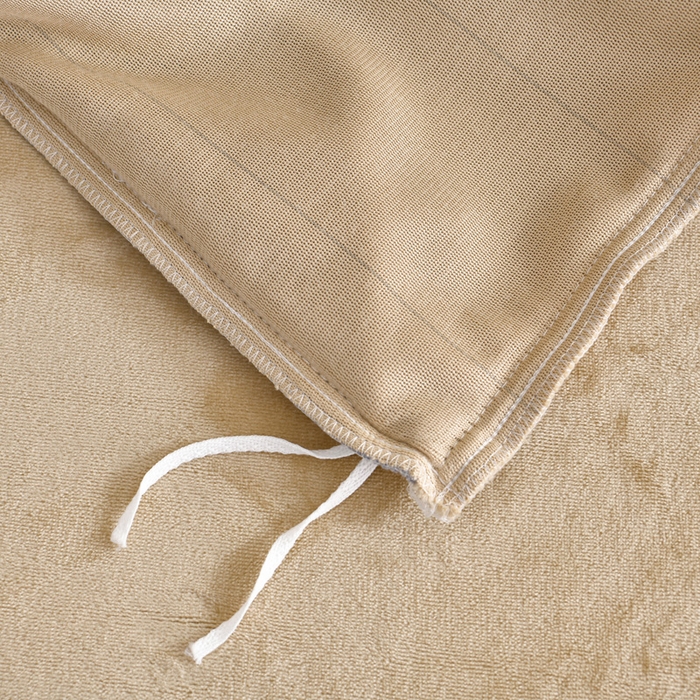 91家纺网 家纺一手货源 找家纺 妮恒美家纺 2025新款刺绣婴儿绒工艺四件套-艾琳系列 艾琳-奶咖