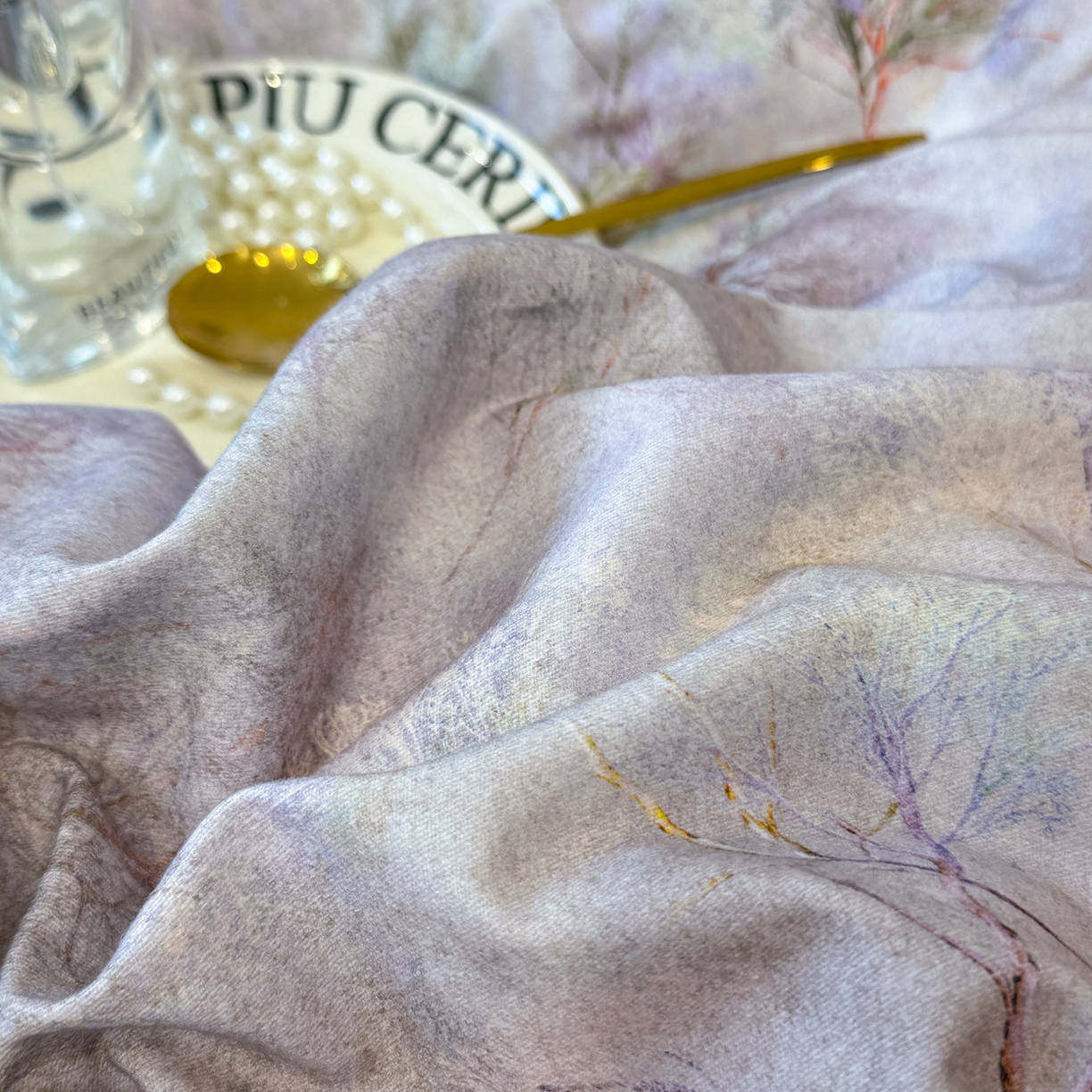 91家纺网 家纺一手货源 找家纺 星座家纺 2025秋冬新款全棉磨毛数码印花四件套 爱丽丝