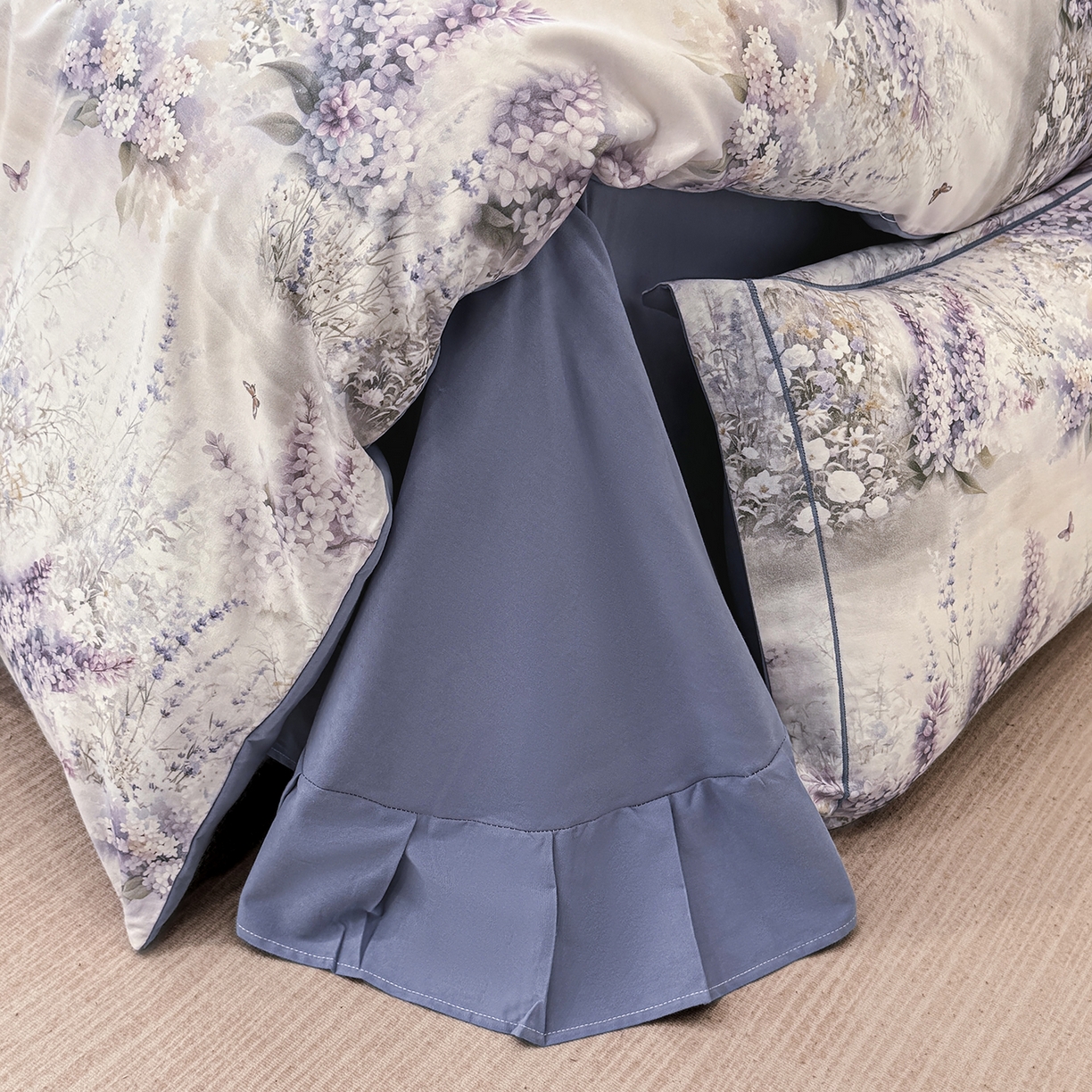 91家纺网 家纺一手货源 找家纺 星座家纺 2025秋冬新款全棉磨毛数码印花四件套 华美