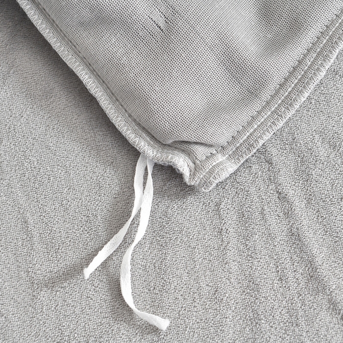 91家纺网 家纺一手货源 找家纺 妮恒美家纺 2025新款刺绣婴儿绒工艺四件套-艾琳系列 艾琳-绅士灰