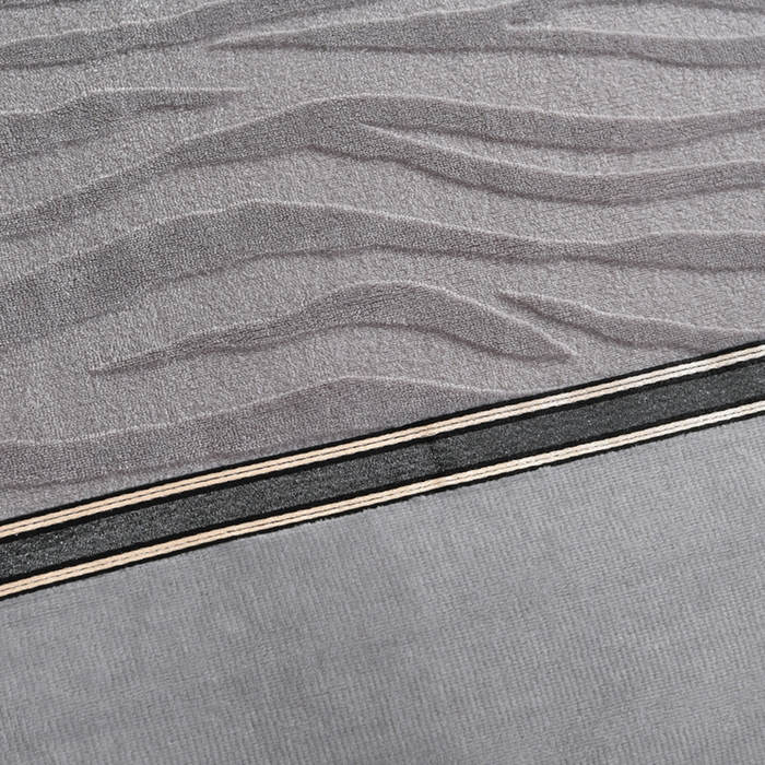 91家纺网 家纺一手货源 找家纺 妮恒美家纺 2025新款刺绣婴儿绒工艺四件套-艾琳系列 艾琳-绅士灰