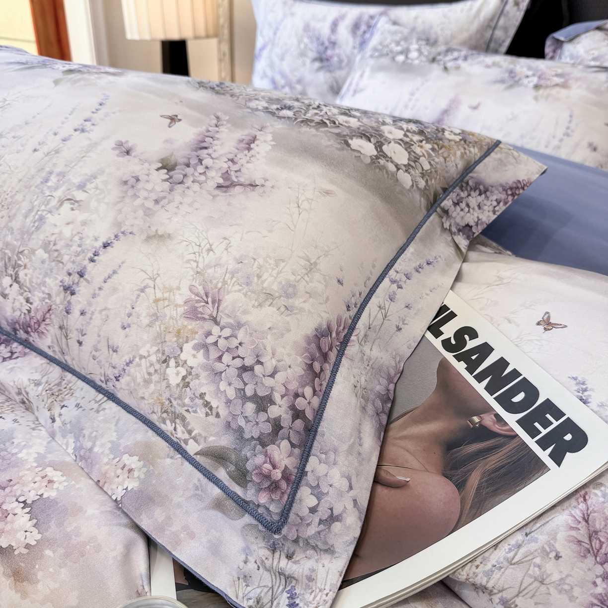 91家纺网 家纺一手货源 找家纺 星座家纺 2025秋冬新款全棉磨毛数码印花四件套 华美