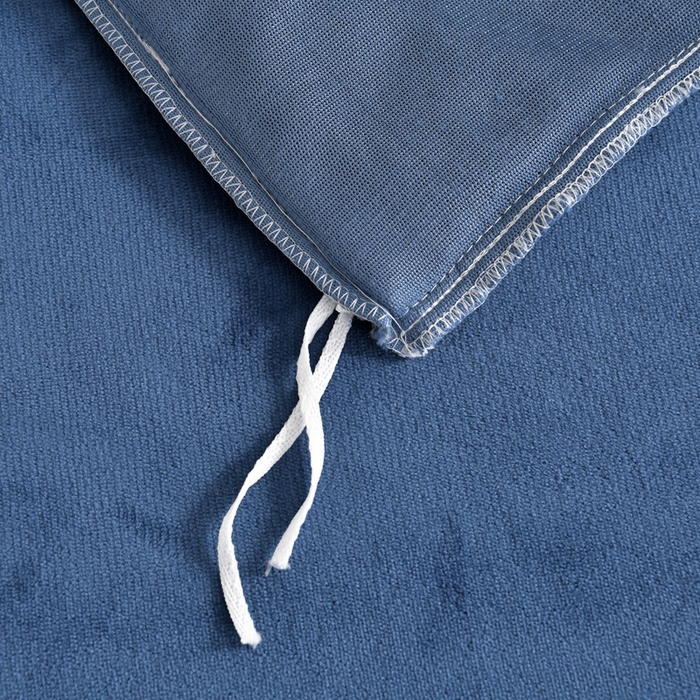 91家纺网 家纺一手货源 找家纺 妮恒美家纺 2025新款刺绣婴儿绒工艺四件套-艾琳系列 艾琳-雾蓝