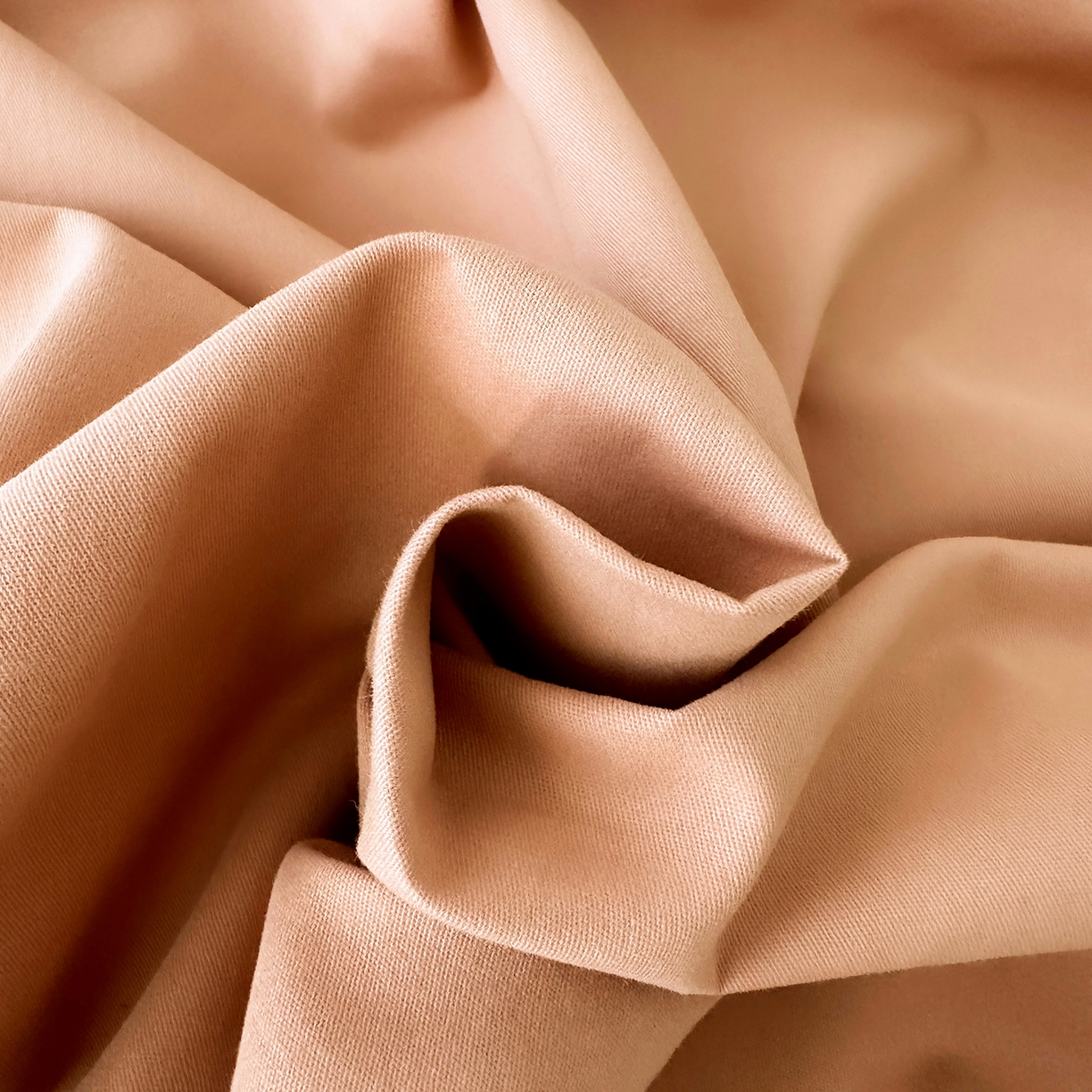 91家纺网 家纺一手货源 找家纺 宝时兰 2025新款加厚100%全棉长绒棉纯色磨毛单品床单纯棉枕套高密【提供买家秀/可定制其他尺寸】 琥珀橙