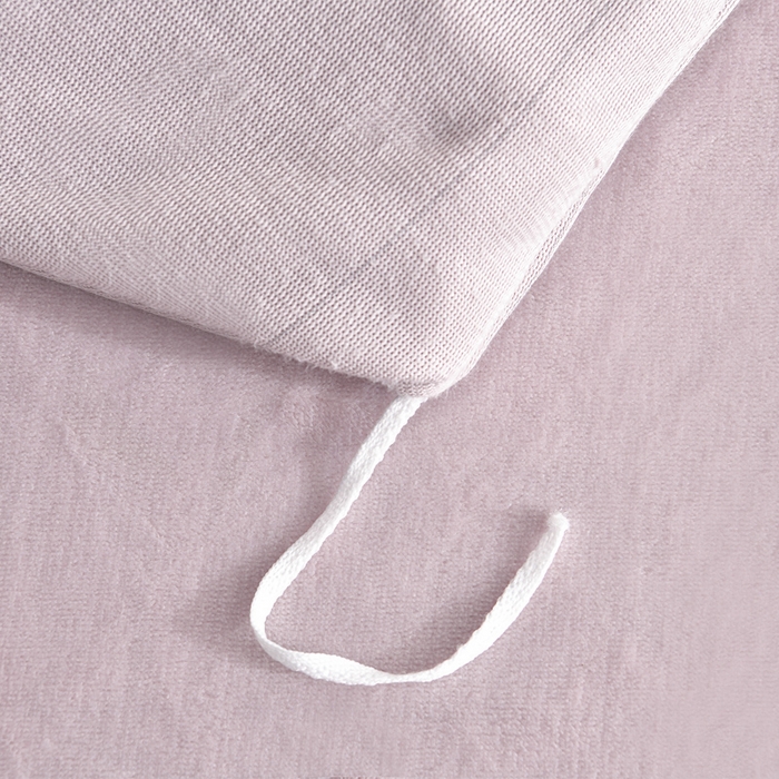 91家纺网 家纺一手货源 找家纺 妮恒美家纺 2025新款高克重婴儿绒四件套-知秋系列 蝶恋-暖心紫