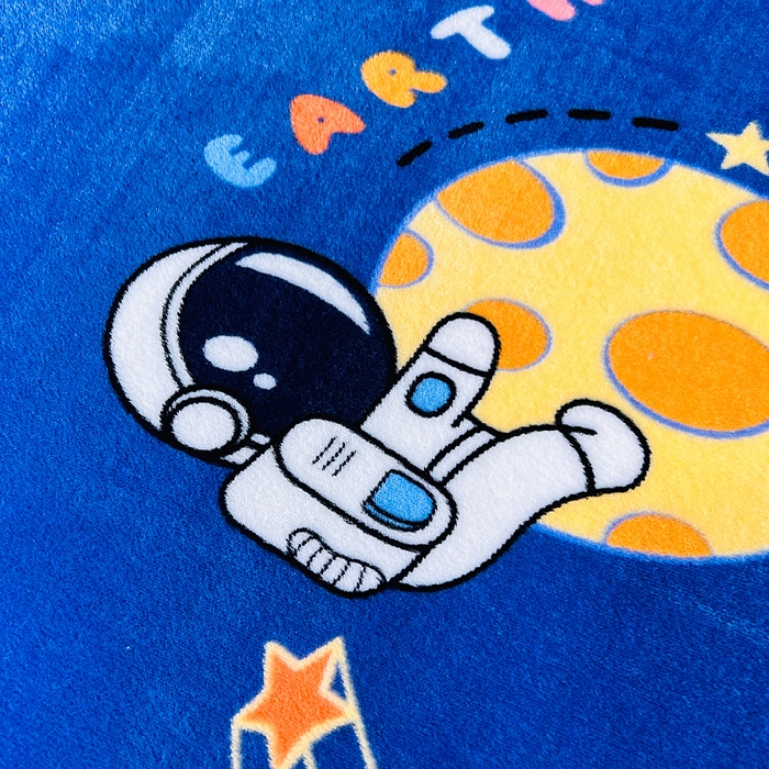 91家纺网 家纺一手货源 找家纺 小虾米 2025新款加厚牛奶绒被套单被套被套单件 遨游太空