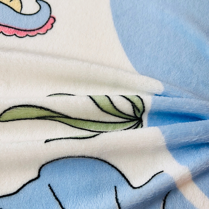 91家纺网 家纺一手货源 找家纺 小虾米 2025新款加厚牛奶绒被套单被套被套单件 美人鱼