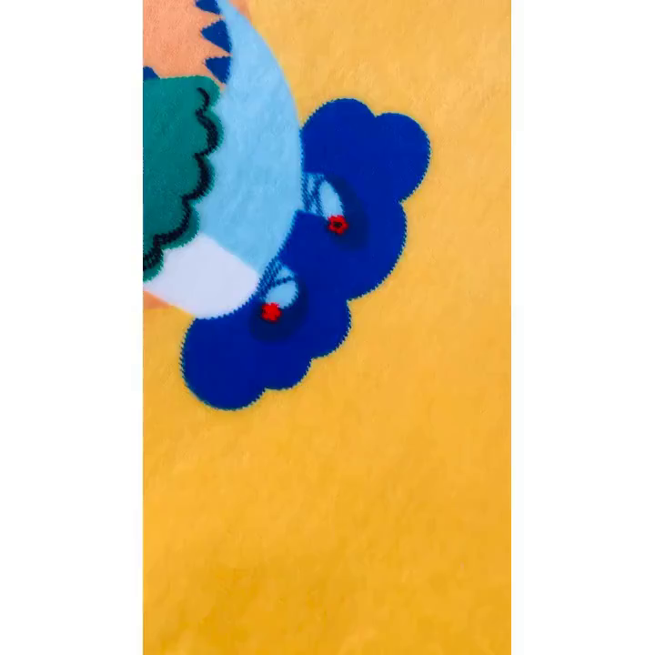 91家纺网 家纺一手货源 找家纺 小虾米 2025新款加厚牛奶绒被套单被套被套单件 可爱龙