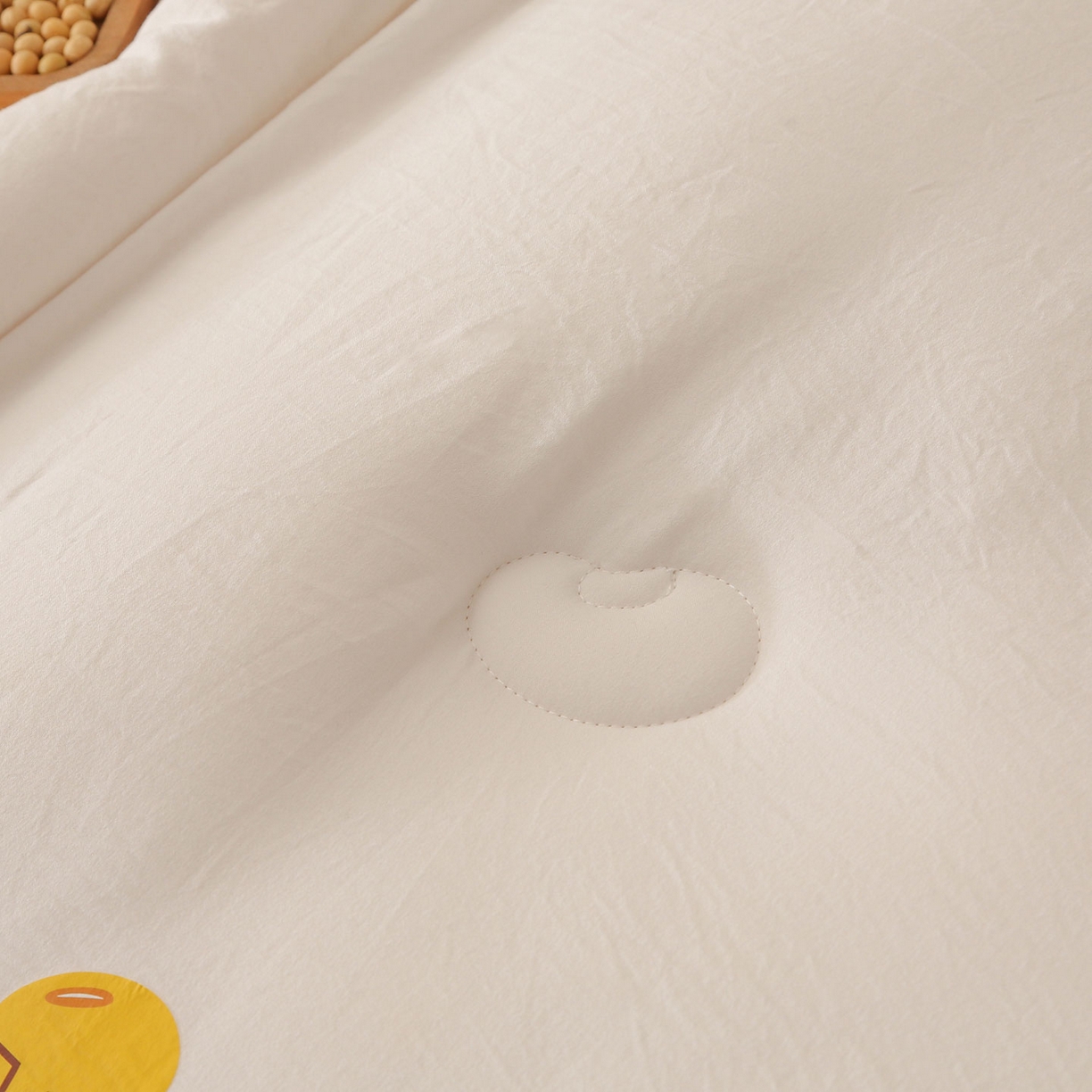 91家纺网 家纺一手货源 找家纺 （总）薇玛仕 2025新款简约超柔水洗皱皱棉大豆被秋冬被被子被芯