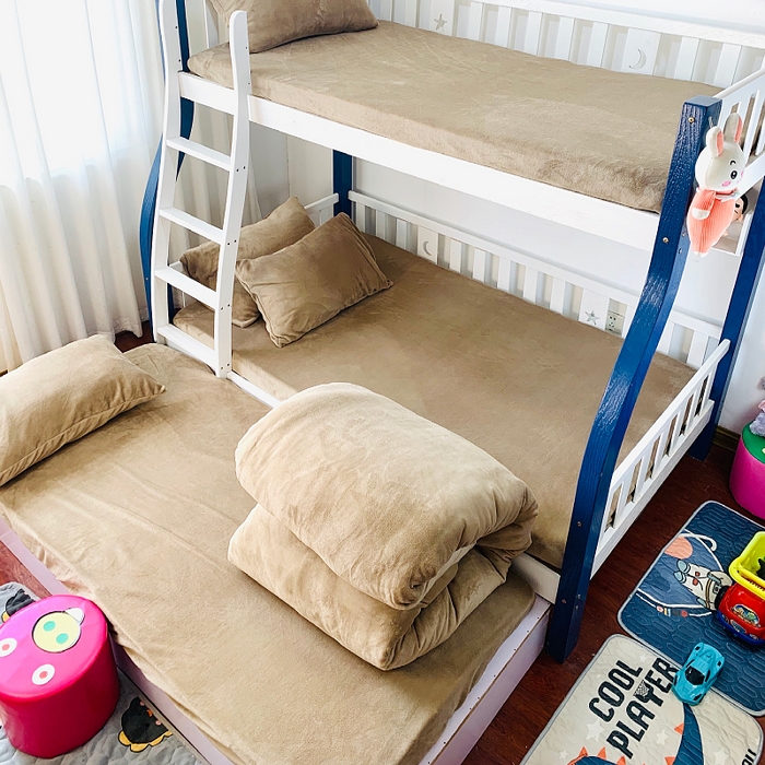 91家纺网 家纺一手货源 找家纺 小虾米 2025新款加厚牛奶绒被套单被套被套单件 咖啡色