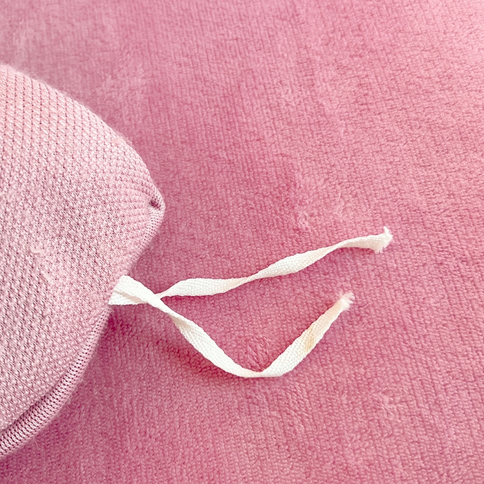 91家纺网 家纺一手货源 找家纺 贝拉梦家纺 2025新款加厚塔芙绒菱格纯色素色牛奶绒四件套 梦玫瑰