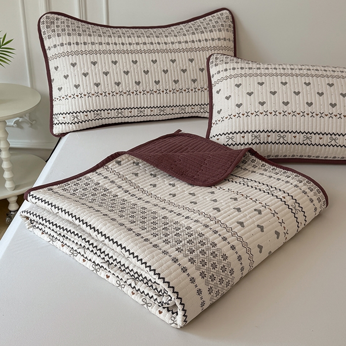 91家纺网 家纺一手货源 找家纺 卢赛尔 2025新款床盖单品单床盖云感加厚夹床单床罩软床垫-四季款（提供买家秀） 波西米亚