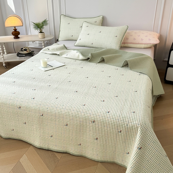 91家纺网 家纺一手货源 找家纺 卢赛尔 2025新款床盖单品单床盖云感加厚夹床单床罩软床垫-四季款（提供买家秀） 腊肠狗