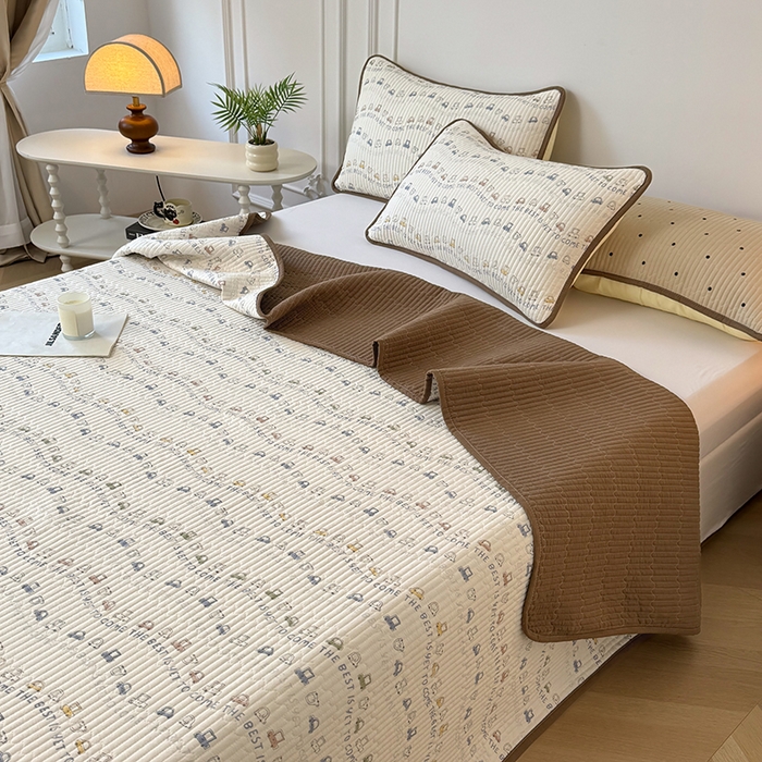 91家纺网 家纺一手货源 找家纺 卢赛尔 2025新款床盖单品单床盖云感加厚夹床单床罩软床垫-四季款（提供买家秀） 汽车总动员