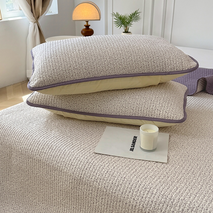 91家纺网 家纺一手货源 找家纺 卢赛尔 2025新款床盖单品单床盖云感加厚夹床单床罩软床垫-四季款（提供买家秀） 小野