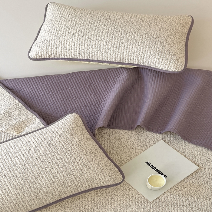 91家纺网 家纺一手货源 找家纺 卢赛尔 2025新款床盖单品单床盖云感加厚夹床单床罩软床垫-四季款（提供买家秀） 小野