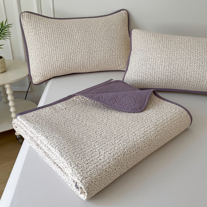 91家纺网 家纺一手货源 找家纺 卢赛尔 2025新款床盖单品单床盖云感加厚夹床单床罩软床垫-四季款（提供买家秀） 小野