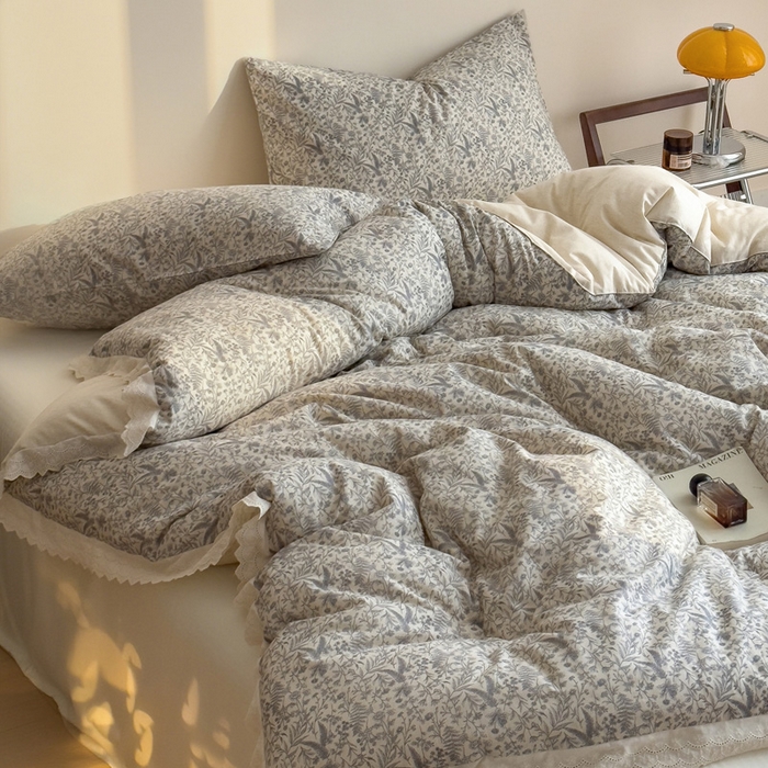 91家纺网 家纺一手货源 找家纺 米菲 2025新款棉麻大豆蛋白被子被芯 达米尼