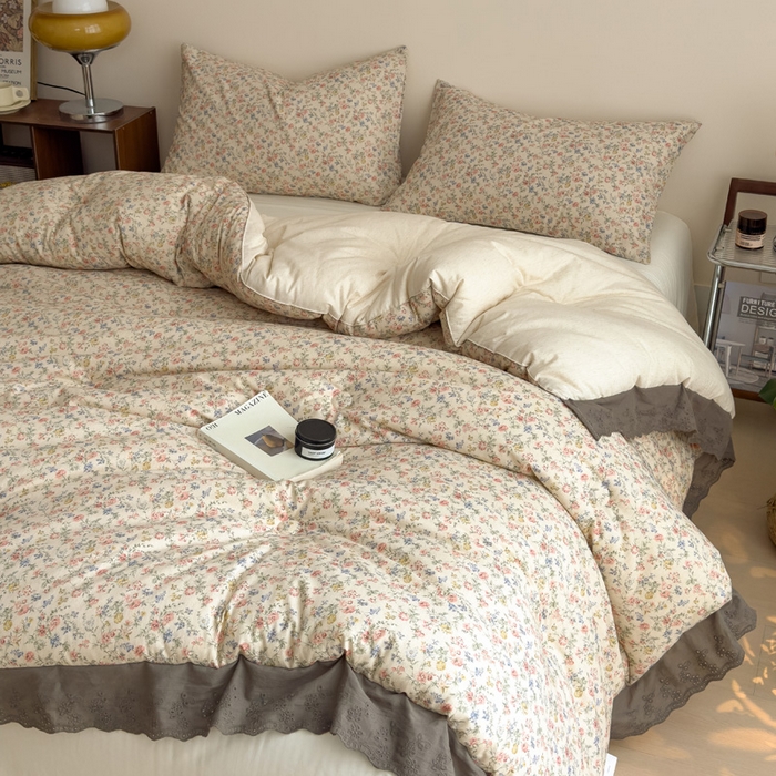 91家纺网 家纺一手货源 找家纺 米菲 2025新款棉麻大豆蛋白被子被芯 华尔兹