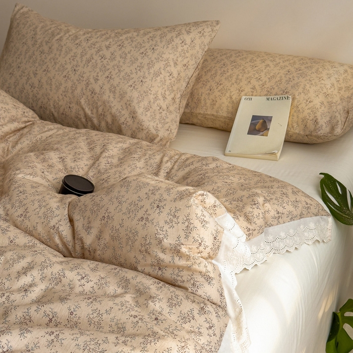 91家纺网 家纺一手货源 找家纺 米菲 2025新款棉麻大豆蛋白被子被芯 江南记忆