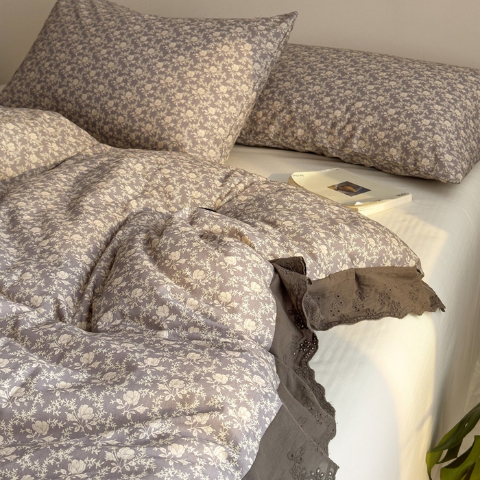 91家纺网 家纺一手货源 找家纺 米菲 2025新款棉麻大豆蛋白被子被芯 斯嘉丽