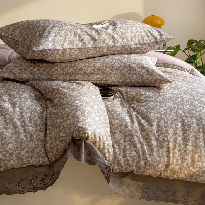 91家纺网 家纺一手货源 找家纺 米菲 2025新款棉麻大豆蛋白被子被芯 斯嘉丽