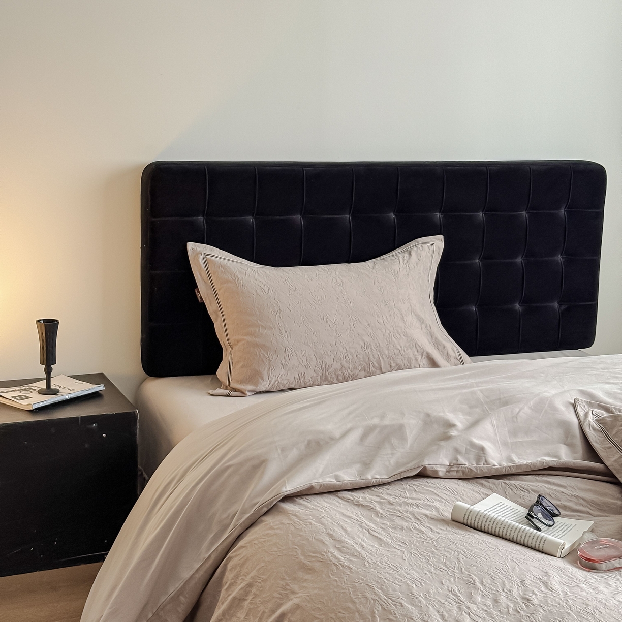 91家纺网 家纺一手货源 找家纺 （总）于果 2025新款全棉纯棉亮面立体浮雕磨毛四件套