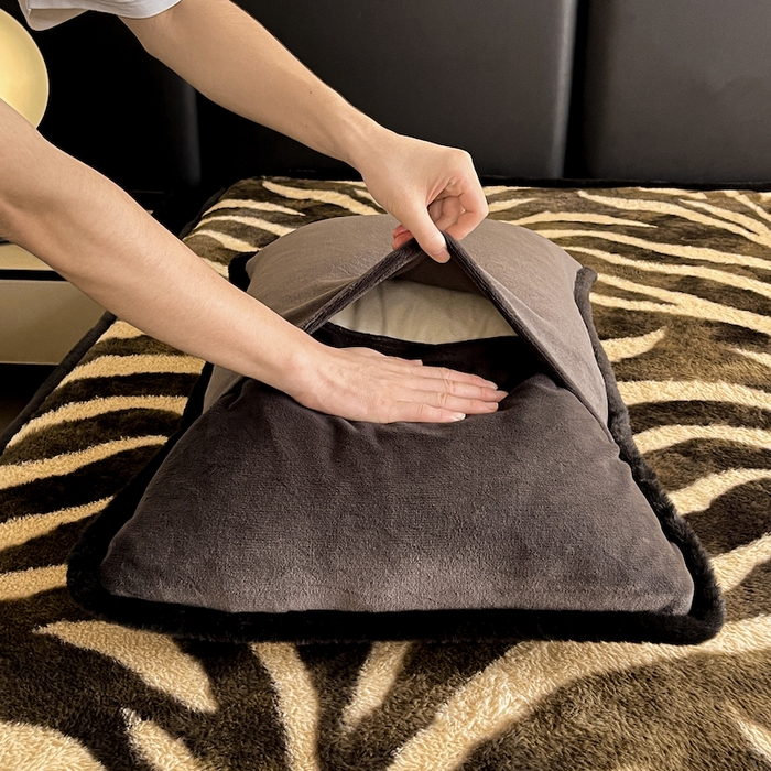 91家纺网 家纺一手货源 找家纺 （总）极简 2025新款牛奶绒保暖单床笠 床笠单件