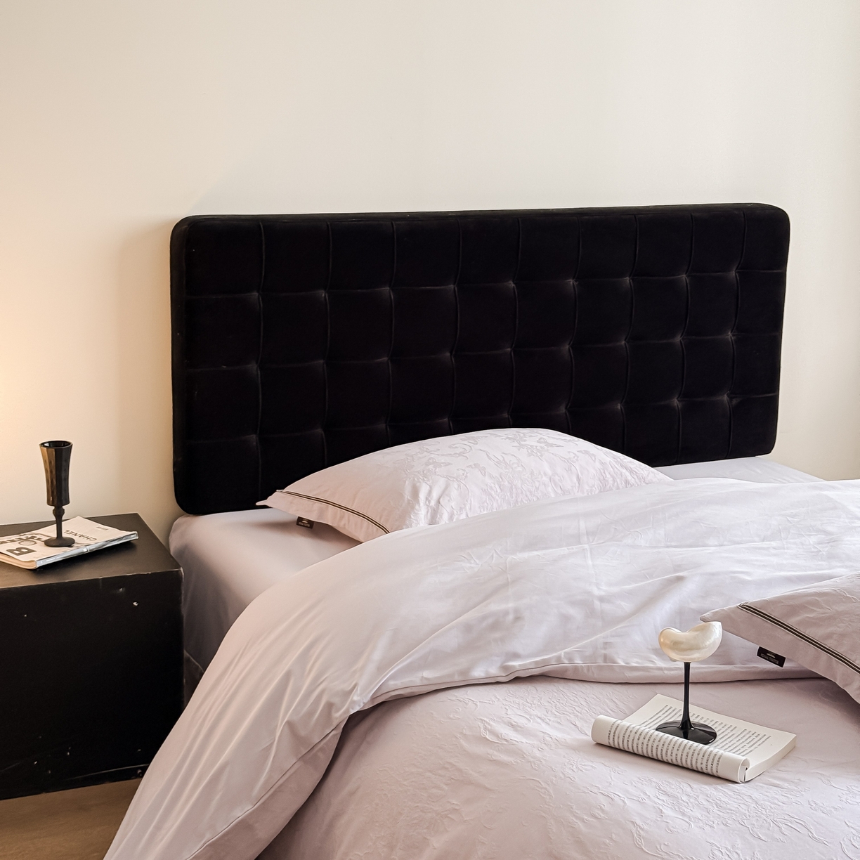 91家纺网 家纺一手货源 找家纺 于果 2025新款全棉纯棉亮面立体浮雕磨毛四件套 花漾梦境-幻影紫